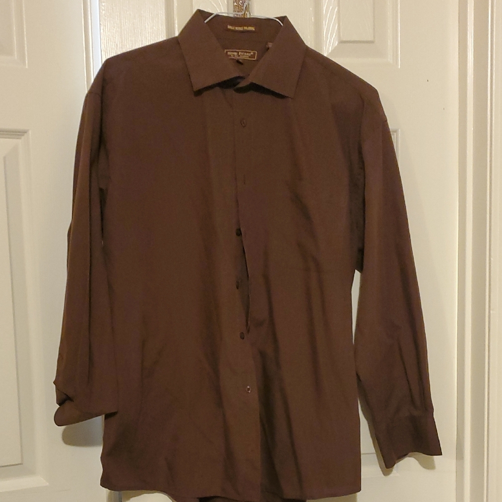 Henry Picard Brown And Blue Shirt, 2